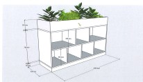 Kieskast met plantenbak groot Tangara Groothandel Kinderopvang en kinderdagverblijf inrichting016